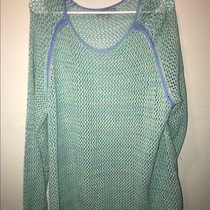 Chunky Knit Turquiose Sweater